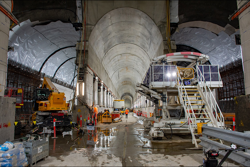 Column Metro Tunnel THS June 2022
