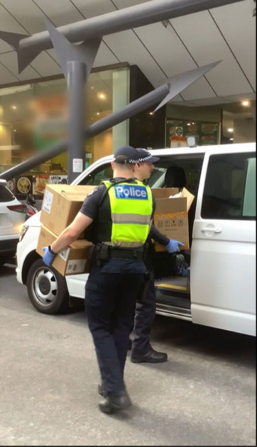 Tobacconists raided in CBD, Carlton for selling illegal items