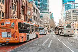 Electric buses to improve CBD air quality