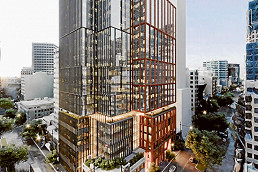 Council supports office tower at “sleazy” corner