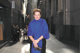 Mary Poulakis is for Collins St